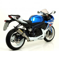 Arrow Endschalldämpfer Thunder Titan mit Carbonendkappe SUZUKI GSX-R 600 71772PK
