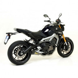 Arrow Endschalldämpfer X-Kone Edelstahl mit Carbonendkappe YAMAHA MT-09 71812XKI
