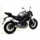 Arrow Endschalldämpfer Street Thunder Titan mit Carbonendkappe YAMAHA MT-125 51513PK
