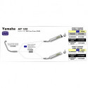 Arrow Endschalldämpfer Street Thunder Aluminium Dark Edelstahl-Endkappe YAMAHA MT-125 51513AON