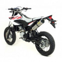 Arrow Endschalldämpfer Street Thunder Aluminium Dark Edelstahl-Endkappe YAMAHA WR 125 R 52505AON