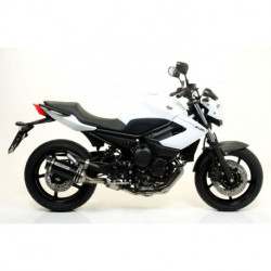Arrow Endschalldämpfer Street Thunder Aluminium Dark mit Carbonendkappe YAMAHA XJ6 71761AKN