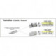 Arrow Endschalldämpfer-Paar Racing Street Thunder Aluminium mit Carbonendkappe YAMAHA XT 660 Z Tenere 72011AO