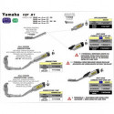 Arrow Kat-Ersatzrohr nur für Arrow Dämpfer71829PK / AK /AKN YAMAHA YZF 1000 R1 71630MI