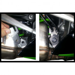 MIVV Exhaust KAWASAKI ZX-6 R SPEED EDGE Edelstahl mit Carbon Endkappe K.022.LRX