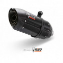MIVV Exhaust DUCATI MULTISTRADA 1200 SUONO Stahl in Schwarz D.033.L9
