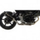 SBK NERO SUZUKI SV 650 INOX SLIP-ON 14031
