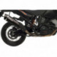 SBK NERO KTM 1050 ADV - 1190/R ADV - 1290 SUPER ADV INOX w/bags SLIP-ON 14033