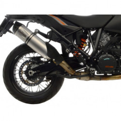 SBK LV ONE EVO KTM 1050 ADV - 1190/R ADV - 1290 SUPER ADV INOX w/bags SLIP-ON 14159E