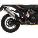 SBK LV ONE EVO KTM 1050 ADV - 1190/R ADV - 1290 SUPER ADV INOX w/bags SLIP-ON 14159E