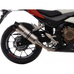 SBK LV ONE EVO HONDA CB/CBR 400/500 F/R i.e. INOX SLIP-ON 14160E