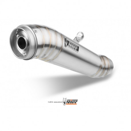 MIVV Exhaust DUCATI SCRAMBLER 800 GHIBLI Edelstahl D.032.LGX