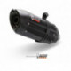 MIVV Exhaust DUCATI SCRAMBLER 800 SUONO Stahl in Schwarz D.032.L9