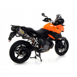 Arrow Endschalldämpfer-Paar Race-Tech Titan Carbon Endkappe KTM 990 Adventure 71763PK