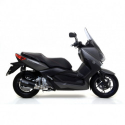 Arrow Endschalldämpfer Urban Aluminium mit Schwarzer Endkappe YAMAHA XMAX 250 53518ANN