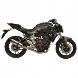 SBK LV ONE EVO 2/1 YAMAHA MT-07/ABS FZ-07 INOX FULL SYSTEM 2/1 14104E