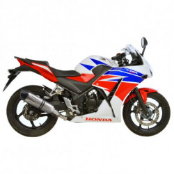 SBK LV ONE EVO HONDA CBR 300 R i.e. INOX SLIP-ON 14109E
