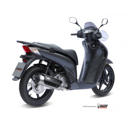 MIVV Exhaust HONDA PS 125 - Edelstahl C.HO.0004.K