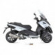 MIVV Exhaust GILERA FUOCO 500 OVAL Titan G.001.LN