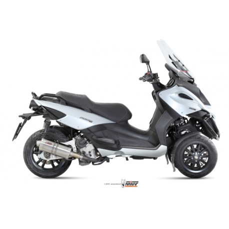 MIVV Exhaust GILERA FUOCO 500 OVAL Titan G.001.LN