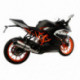 SBK LV ONE EVO KTM RC 125 INOX SLIP-ON 14167E