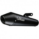 SBK GPstyle Black KAWASAKI Z 750/R i.e. INOX SLIP-ON 7917B