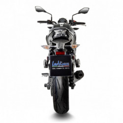 SBK LV ONE EVO 2/1 KAWASAKI Z 650/NINJA 650 INOX FULL SYSTEM 14181E