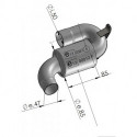 SBK EU-APPROVED CATALYTIC CONVERTER MANIFOLD N/A 16002