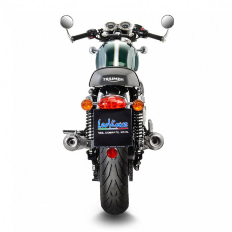 SBK CLASSIC RACER TRIUMPH THRUXTON water cooled 2 SLIP-ON 15005