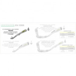 Arrow Pro-Race Titan Halbsystem KAWASAKI ZX 10 R 71167HCP