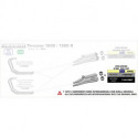 Arrow Pro-Racing Edelstahl Schwarz mit Edelstahlendkappe TRIUMPH Thruxton 1200 71851PRN