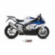 MIVV Exhaust BMW S 1000 RR SPEED EDGE Edelstahl mit Carbon Endkappe B.029.LRX