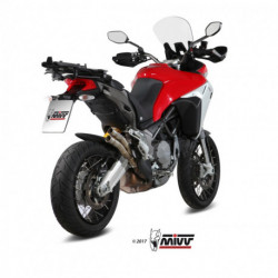 MIVV Exhaust DUCATI MULTISTRADA 1200 ENDURO DOUBLE GUN FULL TITANIUM D.037.LDG