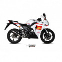 MIVV Exhaust HONDA CBR 125 R OVAL Carbon mit Carbon Kappe H.060.L3C