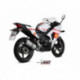 MIVV Exhaust HONDA CBR 125 R SUONO Edelstahl mit Carbon Kappe H.060.L7
