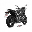 MIVV Exhaust HONDA INTEGRA 750 SUONO Stahl in Schwarz H.065.L9