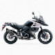 SBK NERO SUZUKI V-STROM 1000/1000 XT ABS INOX SLIP-ON 14047