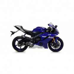 Arrow Endschalldämpfer Thunder Aluminium Schwarz mit Carbonendkappe YAMAHA YZF 600 R6 71863AKN