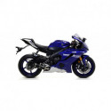 Arrow Endschalldämpfer Thunder Aluminium Schwarz mit Carbonendkappe YAMAHA YZF 600 R6 71863AKN