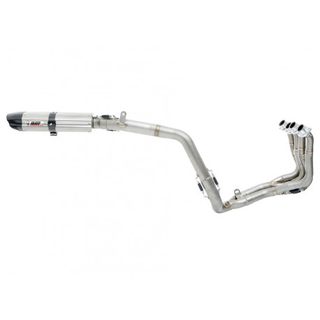 MIVV Exhaust HONDA CBR 600 RR SUONO FULL TITANIUM mit Carbon Kappe R.HO.0004.S8