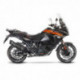 SBK NERO KTM 1090 ADV/R - 1290 SUPER ADV R/S/T INOX w/bags SLIP-ON 14045