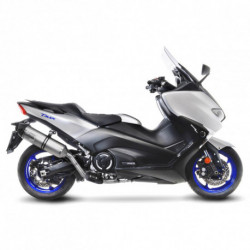 SBK LV ONE EVO 2/1 YAMAHA TMAX ABS/DX/ SX INOX with catalyst FULL SYSTEM 2/1 14187EK