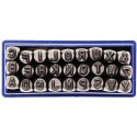 Einschlagbuchstaben, 3 mm