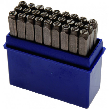 Einschlagbuchstaben, 5 mm