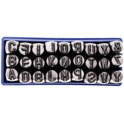 Einschlagbuchstaben, 6 mm