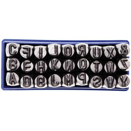 Einschlagbuchstaben, 6 mm