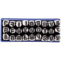 Einschlagbuchstaben, 6 mm