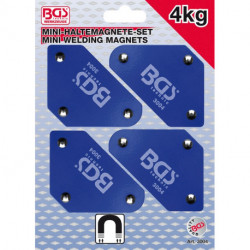 Mini-Magnethalter-Satz, 45 Grad-90 Grad-135 Grad, 4-tlg.