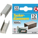 Klammern á 1000 Stück, 12 mm