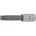 Bit-Einsatz 12,5 (1/2), Innenvielzahn, 100 mm lang, M14